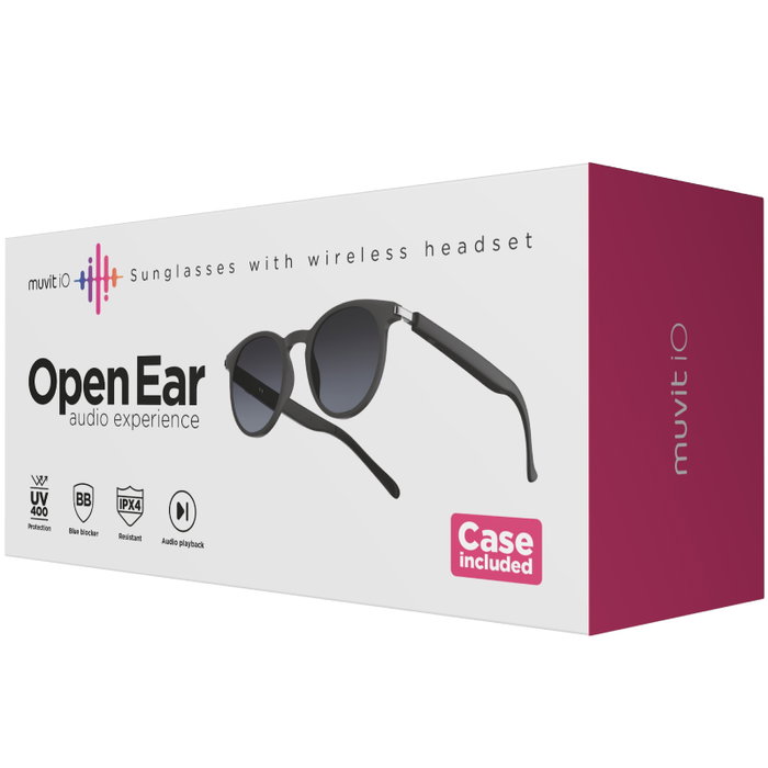 Muvit Gafas de sol inteligentes iO MIOAGL001 Negro mate